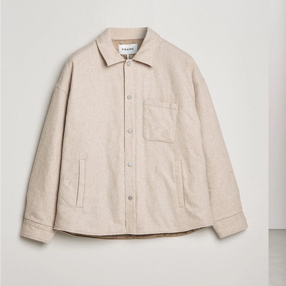 Frame Wool/Cashmere Overshirt